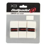 Bullpadel GB1200 Comfort Overgrip — wit, 3-pack