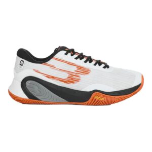 Bullpadel Hack Vibram — wit/oranje