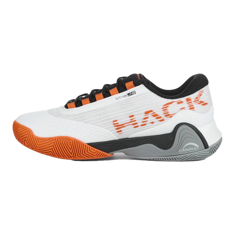 Bullpadel Hack Vibram — wit/oranje - Afbeelding 2