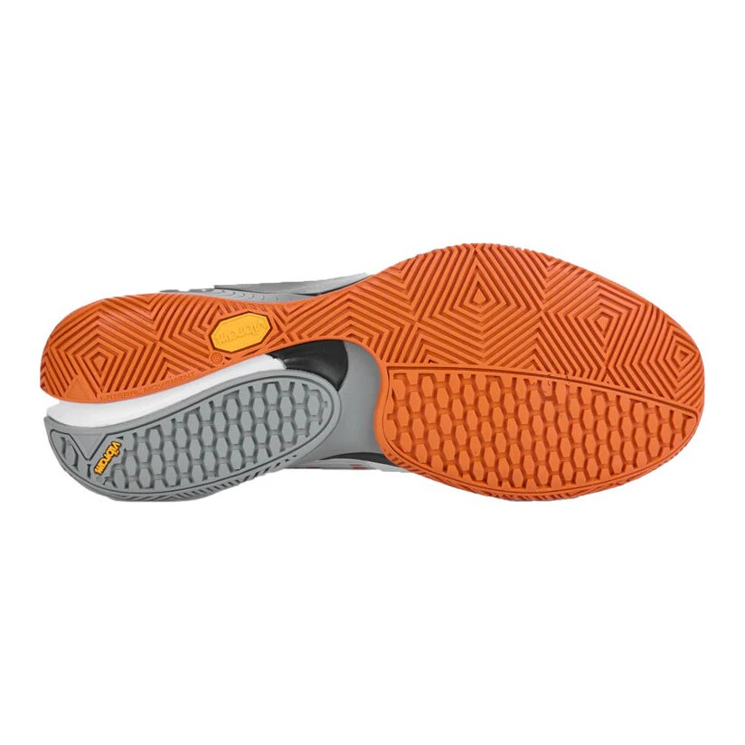 Bullpadel Hack Vibram — wit/oranje - Afbeelding 4