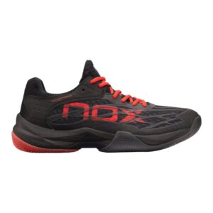 Nox AT10 Lux — zwart/rood