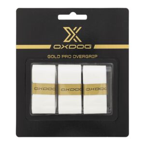 Oxdog Gold Pro Overgrip — wit, 3-pack