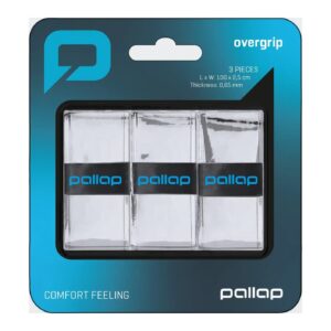 Pallap Overgrip — wit, 3-pack