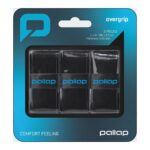 Pallap Overgrip — zwart, 3-pack
